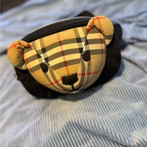 BURBERRY Plaid Bear Kids Accessory